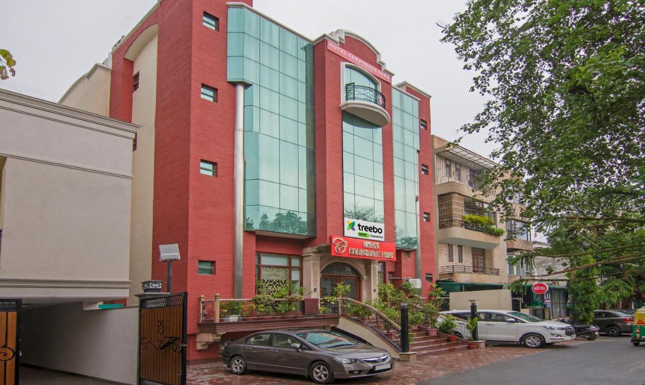 Hotel Treebo Corporate Park Nuova Delhi Esterno foto